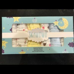 Baby Muslim Washcloths 100% Premium Cotton